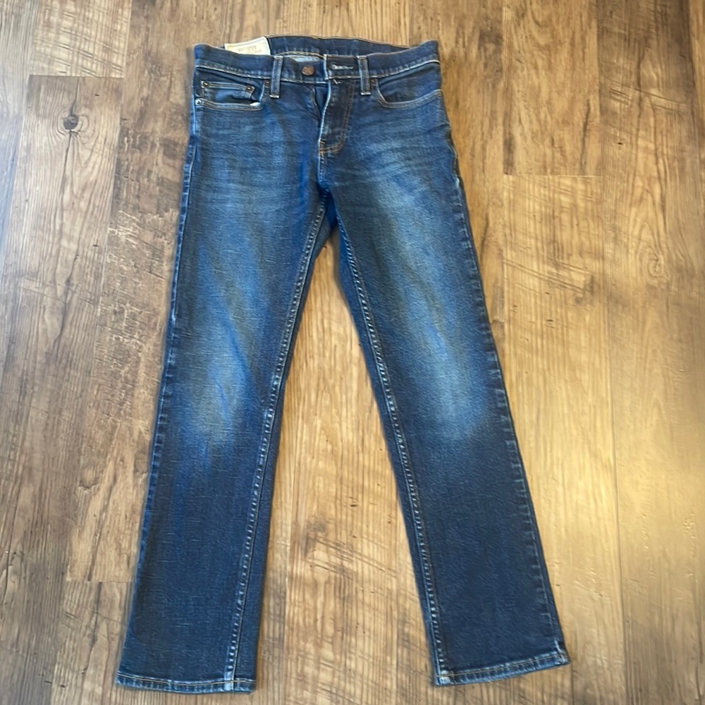 Hollister slim straight 28x30 jeans
